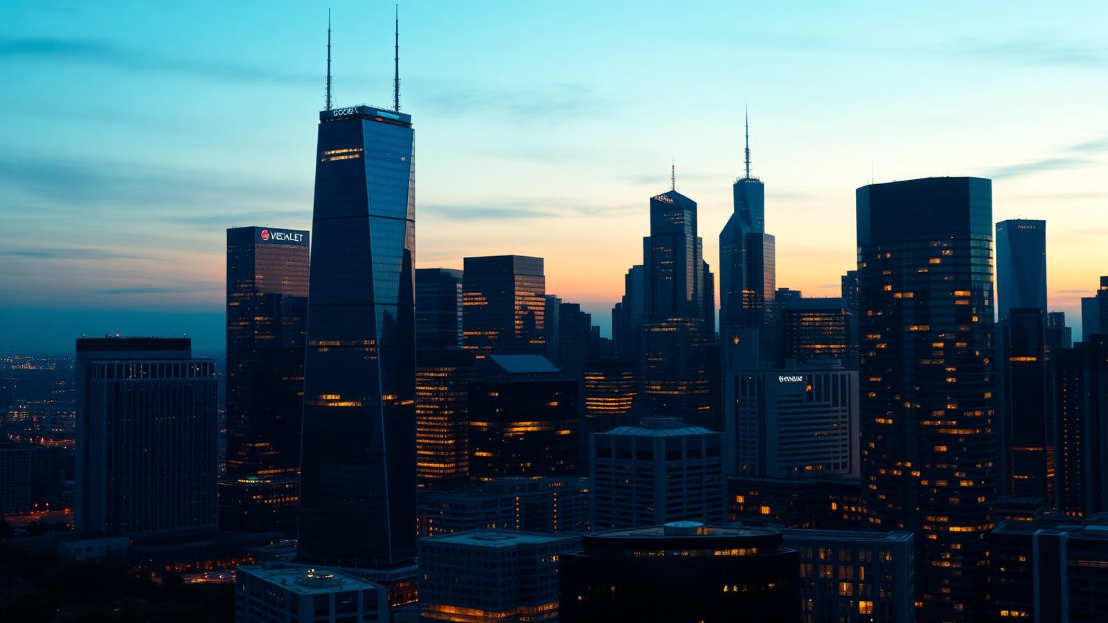 Executive transformation city visual